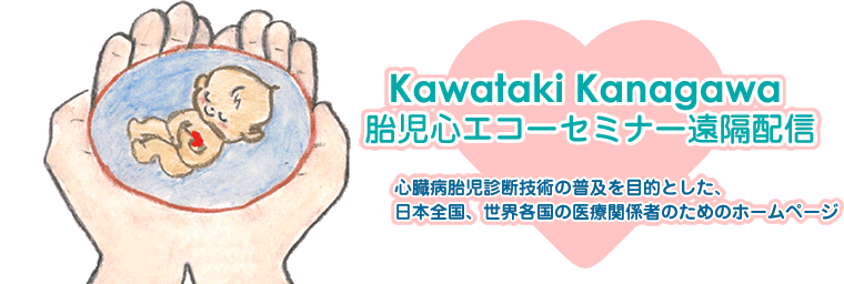 Kawataki Kanagawa 胎児心エコーセミナー遠隔配信 心臓病胎児診断技術を目的とした胎児心エコーセミナー